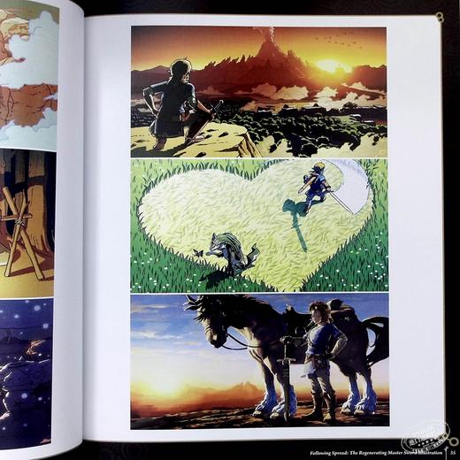 【中商原版】塞尔达传说：荒野之息精装收藏版 英文原版 The Legend of Zelda: Breath of the Wild 商品图7