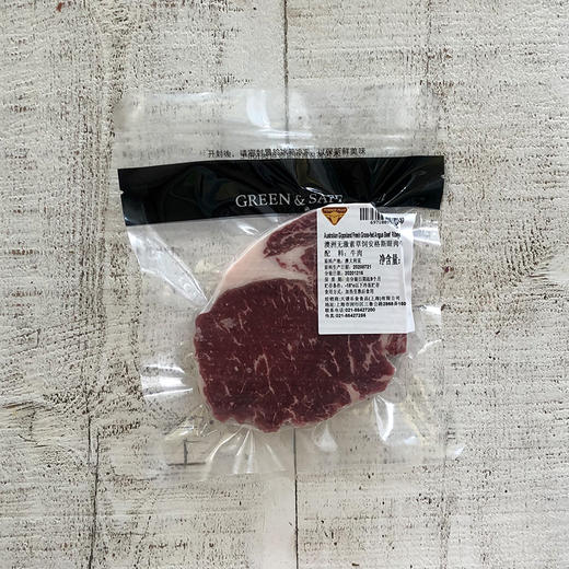 澳洲安格斯草饲无激素肋眼牛排(180g)Australian Angus Grass-Fed Beef Ribeye Steak 商品图1