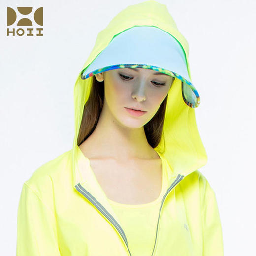 HOII/后益 防晒遮阳帽印花伸缩款防晒美肤抗UV防99%紫外线[D类] 商品图1