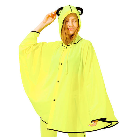 【亏本清仓】HOII/后益 熊猫造型防晒斗篷大人款（不可退货） [福利品] 商品图0