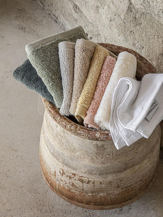 AT邸尔铂 · 法国进口奢华家纺伊桑Essentiel 基础单色系列毛巾手巾客巾浴巾多尺寸 商品图7