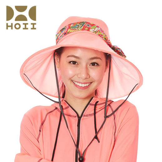 预订 | 台湾HOII/后益 法式花漾圆筒遮阳帽防晒美肤抗UV[D类] 商品图3