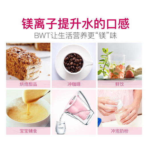 预售 | 德国BWT镁离子滤芯3只装倍世通用过滤水壶滤芯家用净水壶滤芯[福利品] 商品图3