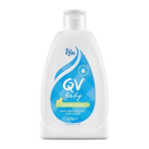 现货~Ego QV意高婴儿沐浴露洗发水2合1宝宝抑菌洗护儿童专用沐浴液250g 商品图0
