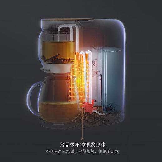 鸣盏 即热茶饮机MZ-906 即热鲜泡泡茶饮水二合一[福利品] 商品图2