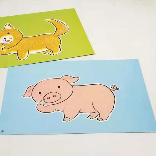 纸戏剧名作选（幼幼版）三函每函8-12个场景，分别为《汪汪汪》《朋友是谁》《长长了，长长了》8开 [日] 小川未明原作 商品图3