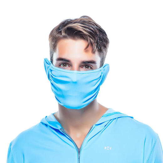 HOII/后益 素面双耳美肤防晒面罩（库存情况请下单前咨询客服）（出于卫生考虑不接受无理由退换）[D类] 商品图0