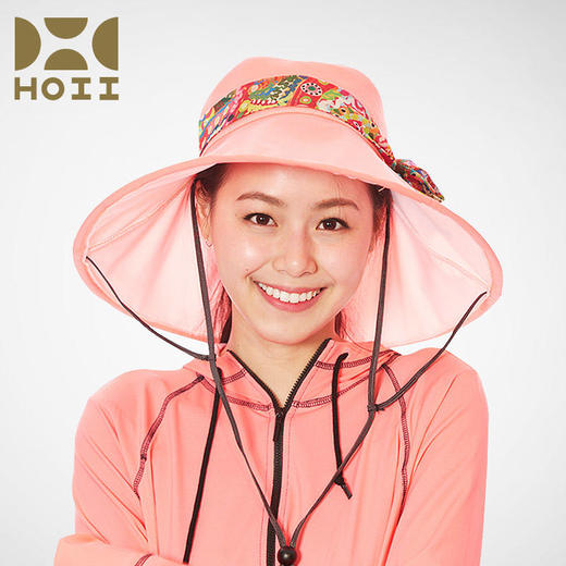预订 | 台湾HOII/后益 法式花漾圆筒遮阳帽防晒美肤抗UV[D类] 商品图1