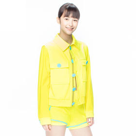 【亏本清仓】HOII/后益 可爱钮扣短版防晒外套（不可退货）[福利品]