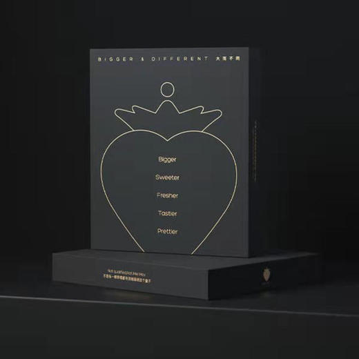 5天内发货 | iMeiMax 黑金轻奢版 丹东草莓 20颗/盒 个重≥40克 草莓界的roseonly[福利品] 商品图0