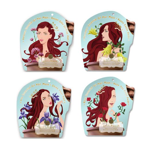 保加奥图 植物精油发膜 25g 单片装 免蒸水疗顺滑改善毛糙修复干枯 商品图0