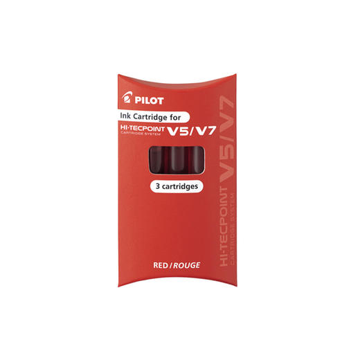 百乐V5/V7威宝笔墨水胆/3支装/BXS-IC替换学生商务 商品图2