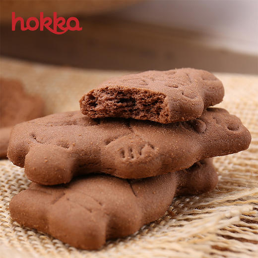 日本进口hokka北陆制果姆明 巧克力味谷物小饼干零食 75g（001713） 商品图2