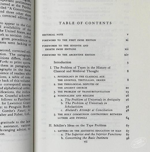 预售 【中商原版】荣格作品集卷六 心理类型 英文原版 Collected Works of C G Jung Volume 6 Psychological Types 商品图4