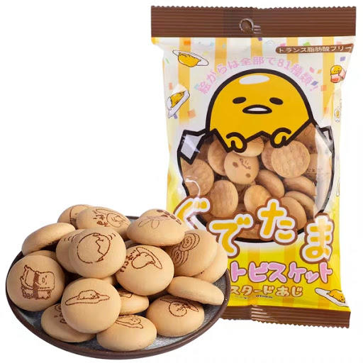 日本进口北陆制果蛋黄哥吉士味饼干 70g（004837） 商品图0