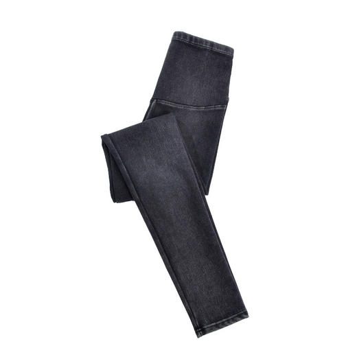 打底裤女外穿春秋薄款高腰显瘦牛仔收腹提臀芭比裤子 商品图1