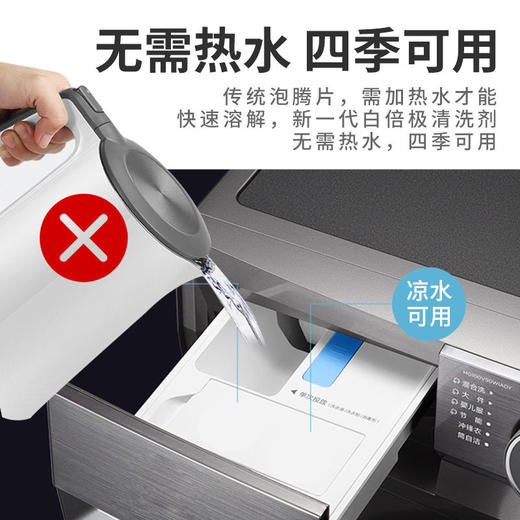 inwejia 洗衣机清洁剂450g*3瓶酵素强效去污免浸泡[福利品] 商品图4