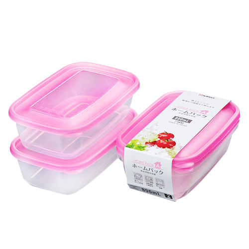 日本 长方形微波盒   800ML*2（129028） 商品图0