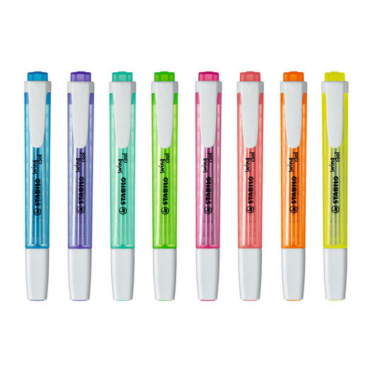 思笔乐乐酷荧光笔重点标注记号学生 商品图0