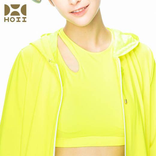 台湾HOII/后益 长版抽绳束口连帽外套[D类] 商品图3