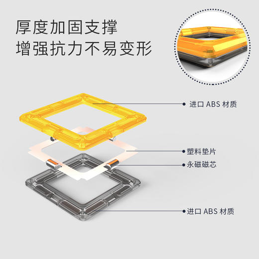 【蛋宝乐】磁力拼装编程遥控工程车 商品图2