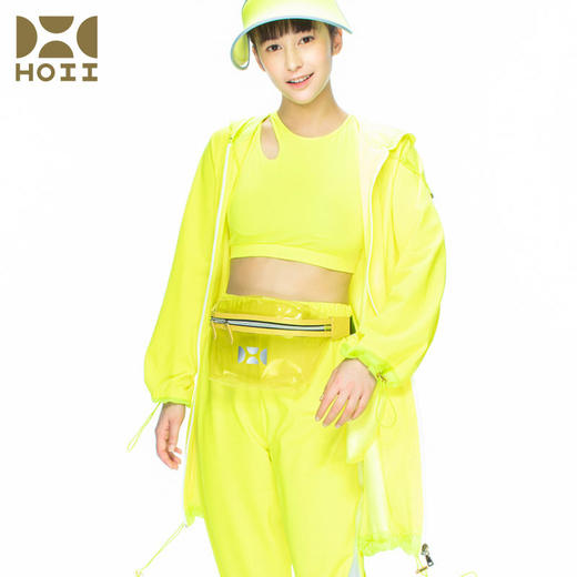 台湾HOII/后益 长版抽绳束口连帽外套[D类] 商品图5