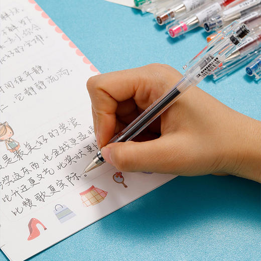 百乐Hi-Tec钢珠笔/0.5/BLLH20C5手账笔中性笔签字笔 商品图1