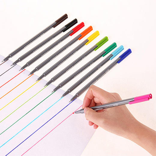 施德楼三角书写细字笔办公学生考试学习用品绘画 商品图3