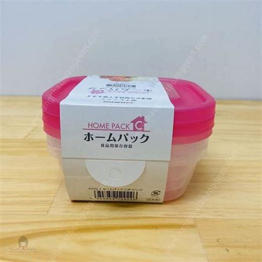 日本 K292-2 方形食品保鲜盒（3个装）（129226） 商品图2