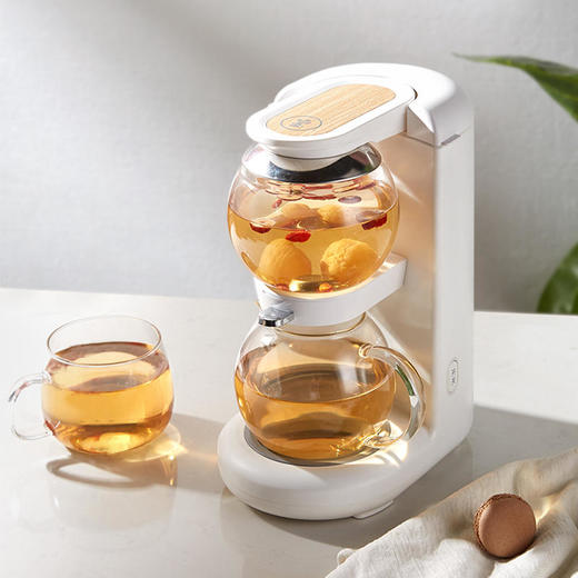 鸣盏 沙漏茶饮茶渣分离轻饮生活冲泡两不误2小时保温MZ-1151[福利品] 商品图4