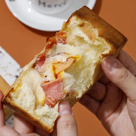 72小时发货丨喵叔的吐司9枚装 魔方吐司全麦手工夹心面包[福利品]