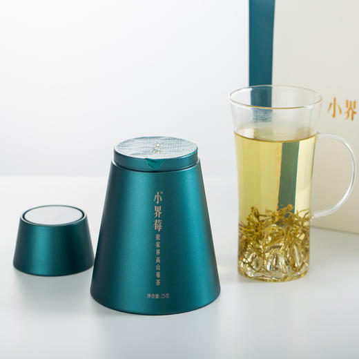 藤茶 | 湘西莓茶 【2025年新茶】 小界莓-奇峰 三罐礼盒装 75g 商品图3