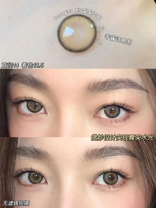 Doragina旗下年抛 · 梨梨灰蓝/人鱼宝蓝 年抛｜实际14.2mm中等直径效果｜ 商品图7