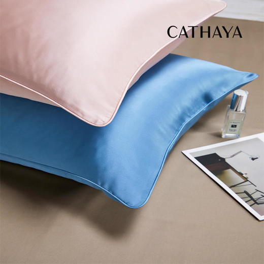 CATHAYA/凯喜雅 真丝枕套含玻尿酸提升水分美容柔软舒适1个装 [福利品] 商品图0