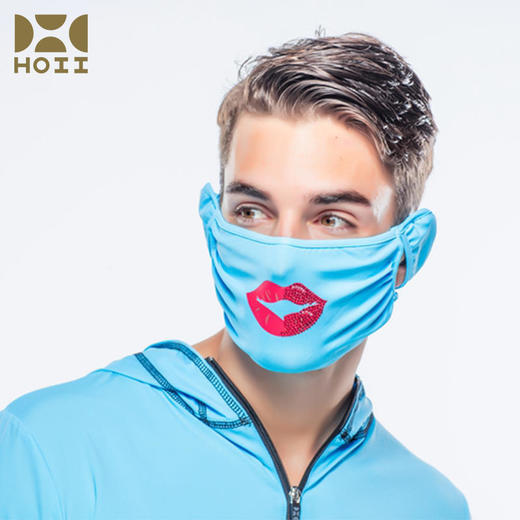 HOII/后益 红唇双耳防晒美肤面罩（出于卫生考虑不接受无理由退换）[D类] 商品图4