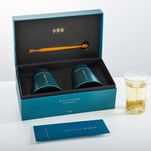 藤茶 | 湘西莓茶【 2025年新茶】 小界莓-奇峰 双罐礼盒装 25g*2罐 商品图3