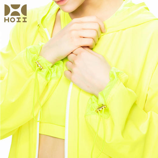 台湾HOII/后益 长版抽绳束口连帽外套[D类] 商品图2