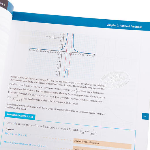 【中商原版】剑桥国际AS & ALEVEL教材：高级数学 英文原版 Cambridge International AS & A Level Further Mathematics Course 商品图3