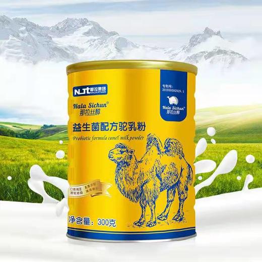 【新疆特产】那拉丝醇益生菌配方驼乳粉300g 商品图0