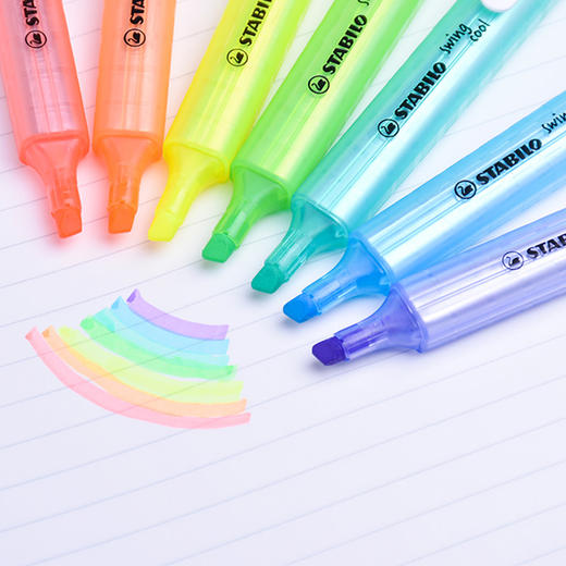 思笔乐乐酷荧光笔重点标注记号学生 商品图2