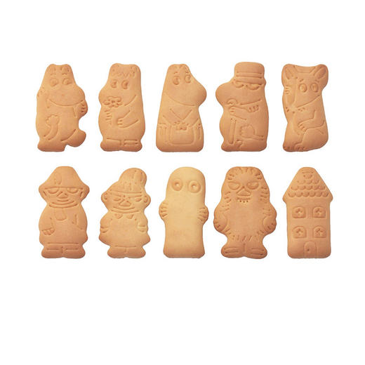 日本原装进口北陆制果姆明卡通牛奶饼干成人休闲儿童零食 75g（001706） 商品图2