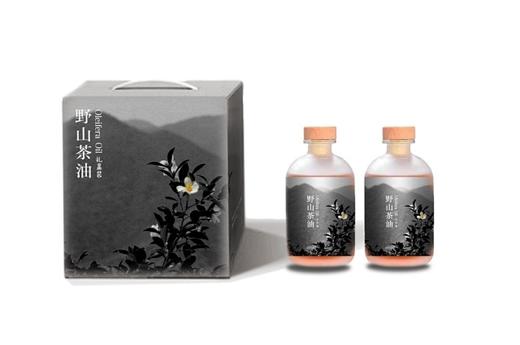 野生山茶油 ｜礼盒瓶装 天然鲜榨 钱塘江源头 瓶装 商品图1