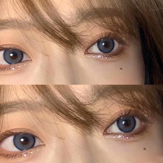 Doragina旗下年抛 · 梨梨灰蓝/人鱼宝蓝 年抛｜实际14.2mm中等直径效果｜ 商品图5