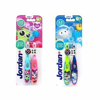 Jordan 挪威进口婴儿宝宝儿童牙刷（Step2）双支装（008455） 商品图0