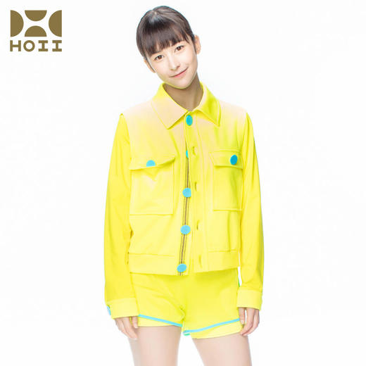 【亏本清仓】HOII/后益 可爱钮扣短版防晒外套（不可退货）[福利品] 商品图4