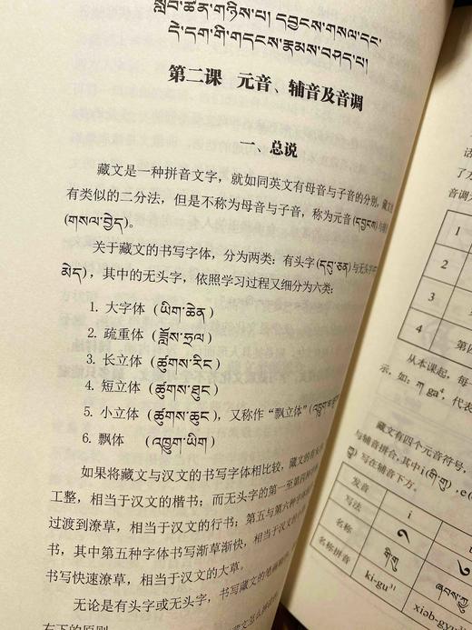 藏语零基础学拼读- 藏语教学丛书  刘哲安著 藏语文学习入门教材 藏语学习入门教材 商品图4