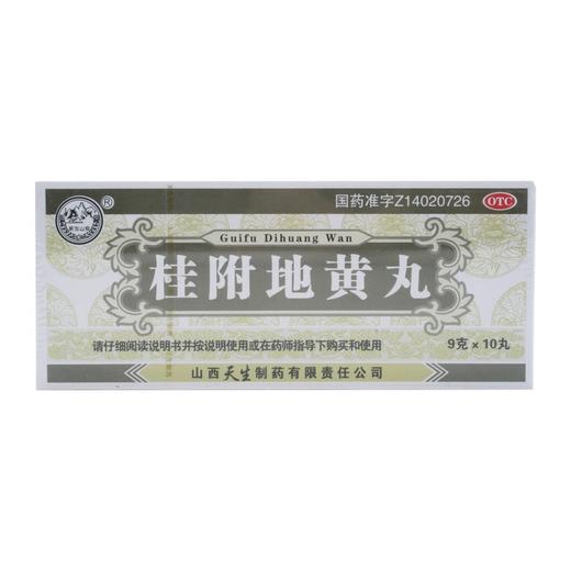山西天生桂附地黄丸9g*10丸 商品图0