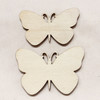 【上手】毛胚木制蝴蝶（1个装） 商品缩略图0