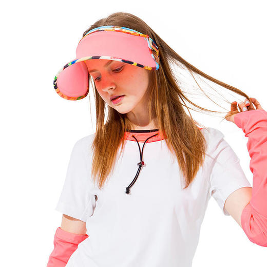 HOII/后益 防晒遮阳帽印花伸缩款防晒美肤抗UV防99%紫外线[D类] 商品图0