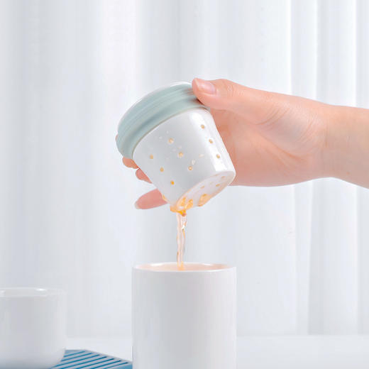 原初格物同心杯旅行茶具320ML/TST303便携泡茶杯子礼品套装 商品图2